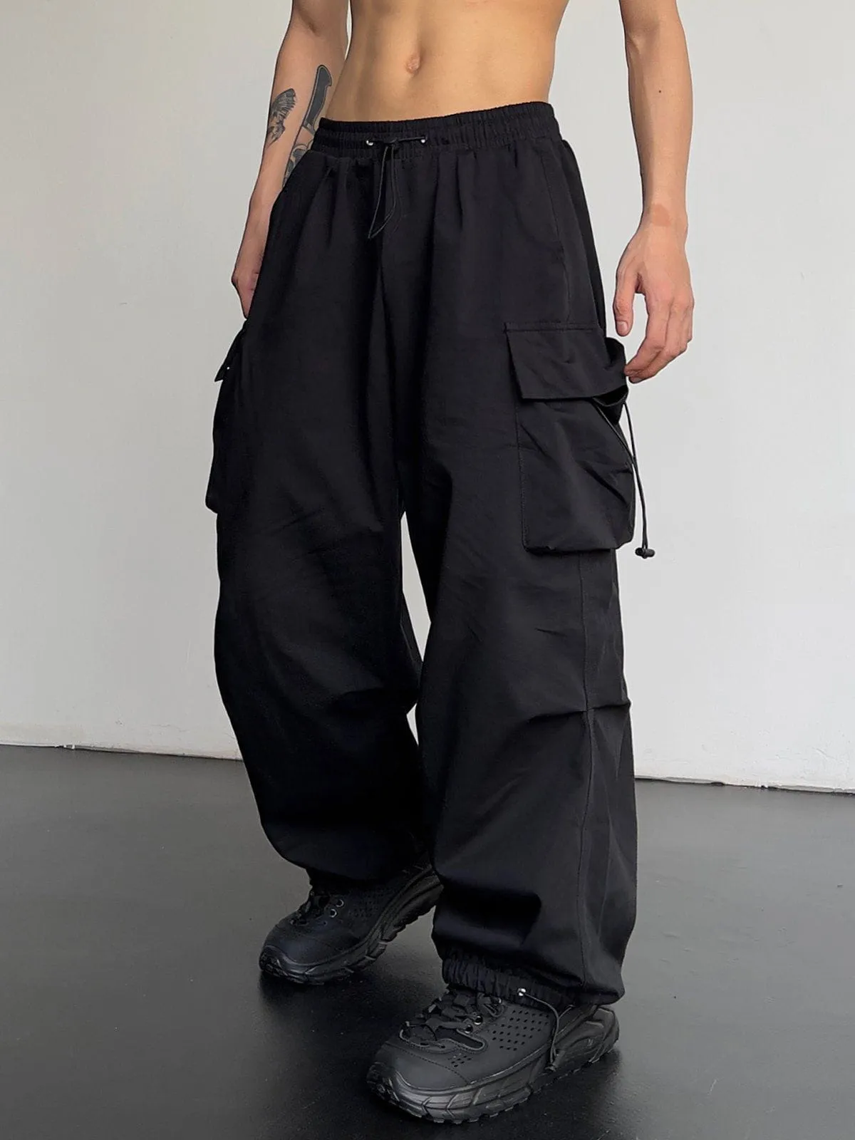 1984® - Multi-pocket Adjustable Drawstring Cargo Pants