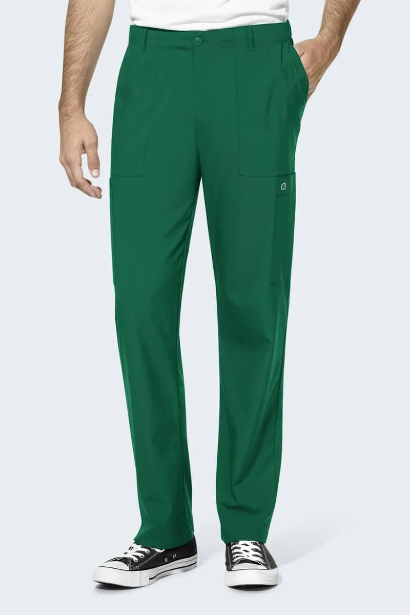 5355 QUT Podiatry Clinical Supervisor WonderWink W123 Mens Cargo Pocket Pant