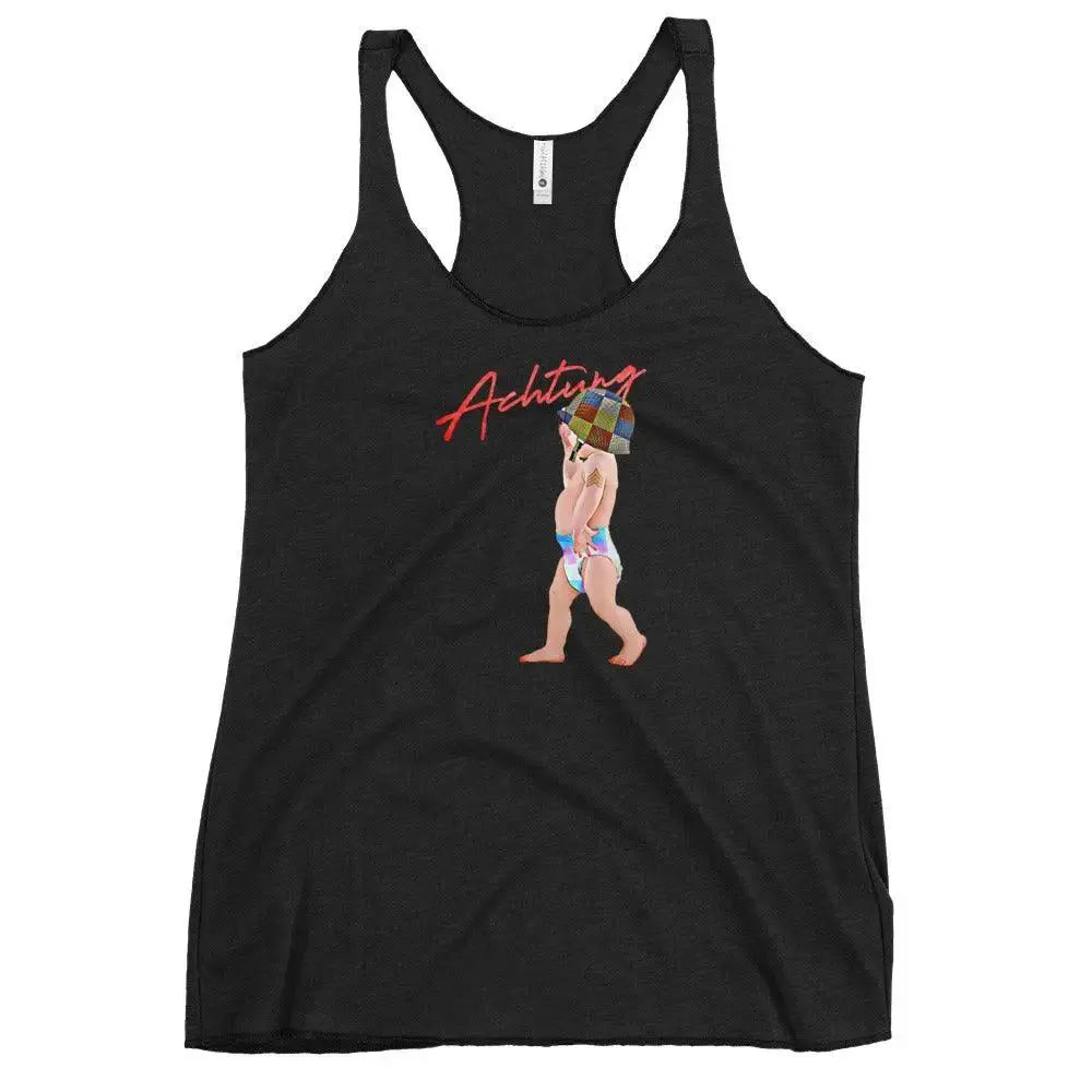 Achtung Baby Women's Racerback Tank