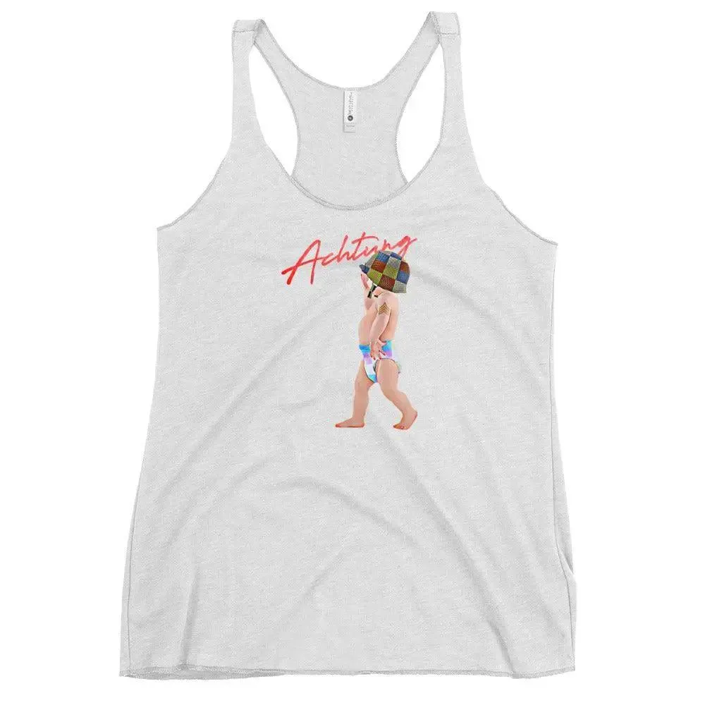 Achtung Baby Women's Racerback Tank