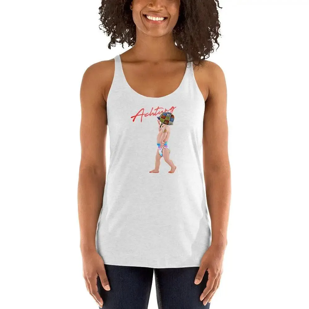 Achtung Baby Women's Racerback Tank