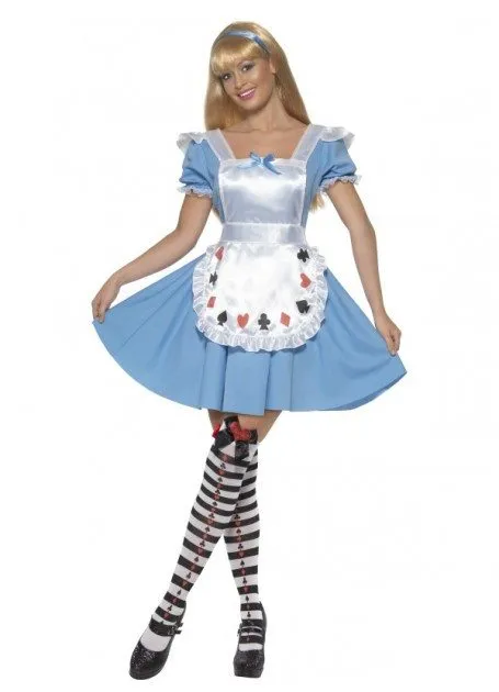 Alice in Wonderland Deck of Cards Women's Costume