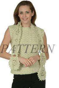 Alpaca DK Crochet Shell-Stitch Pattern