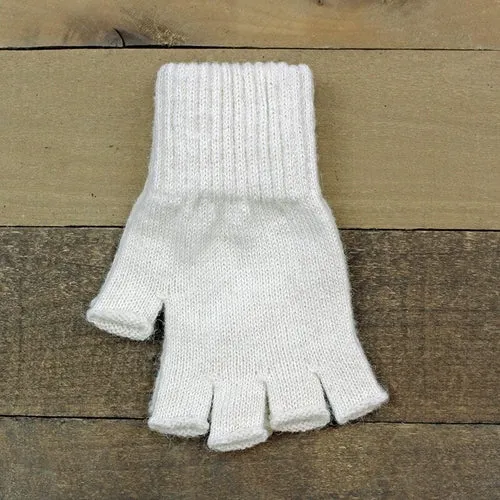 Alpaca Work/Play Fingerless Alpaca Gloves