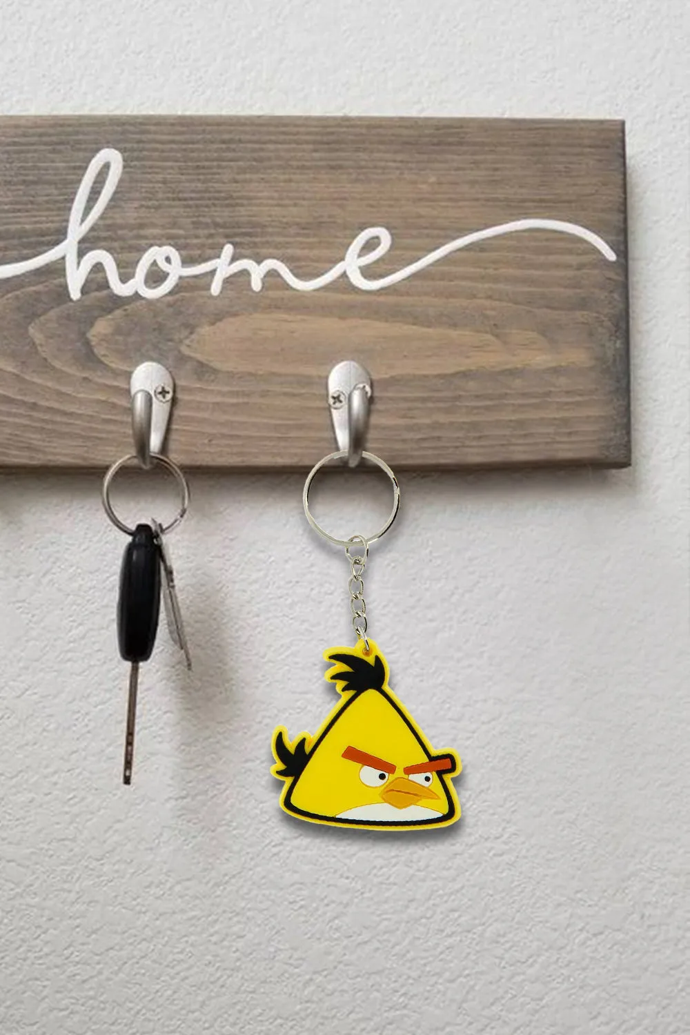 Angry Birds Yellow Key Ring