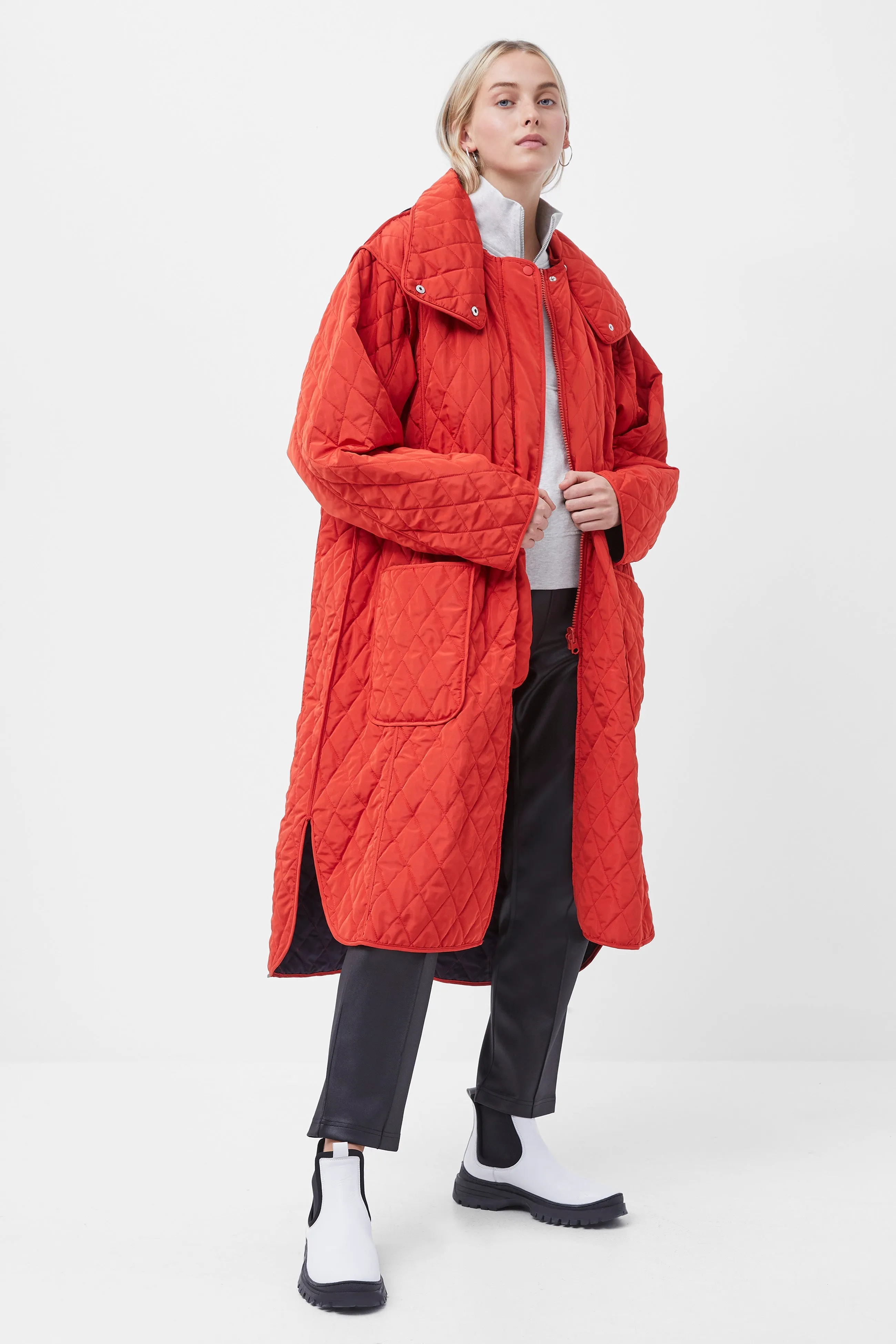 Aris Quilt Reversible Coat