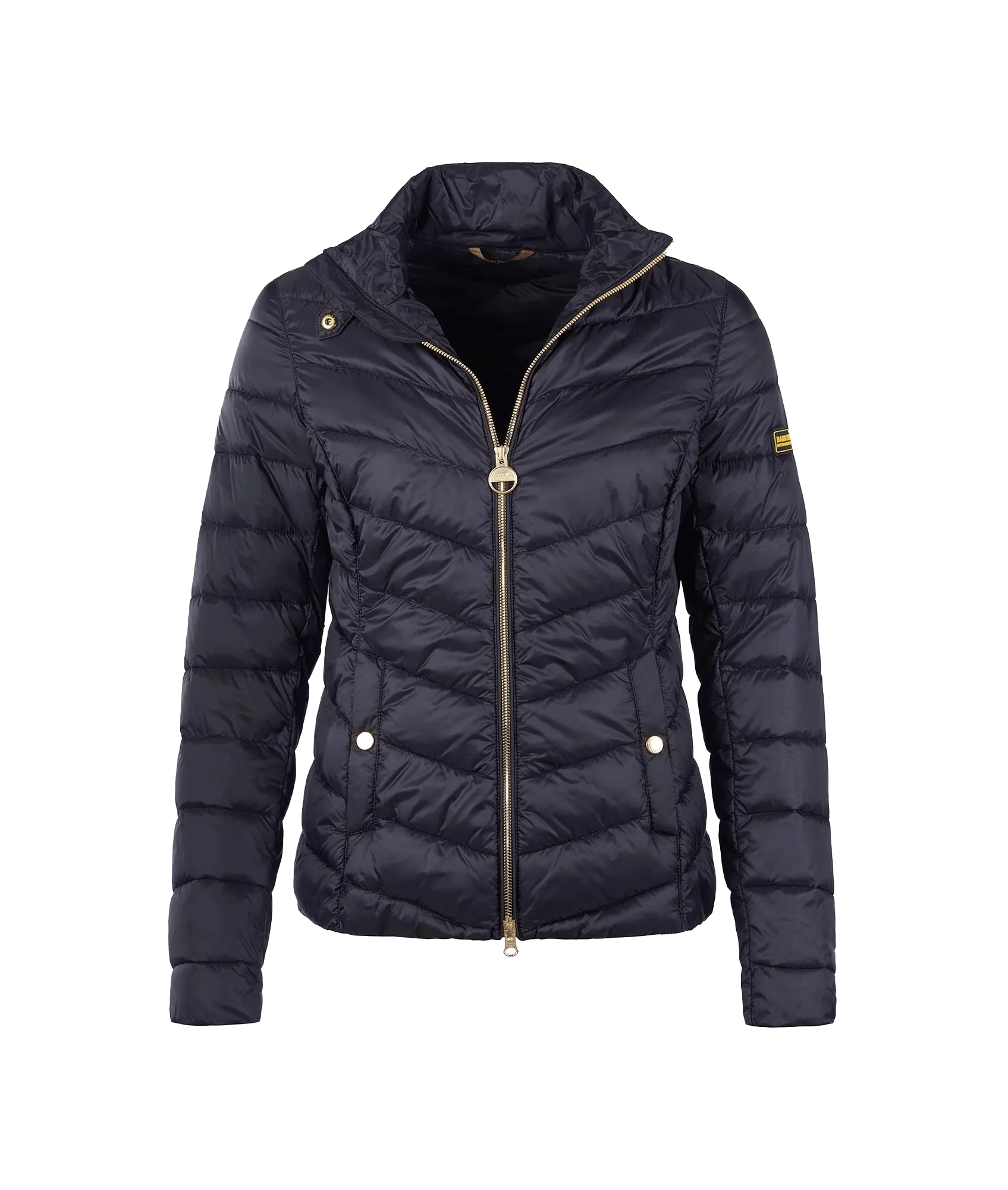 Aubern Quilted Jacket - Black