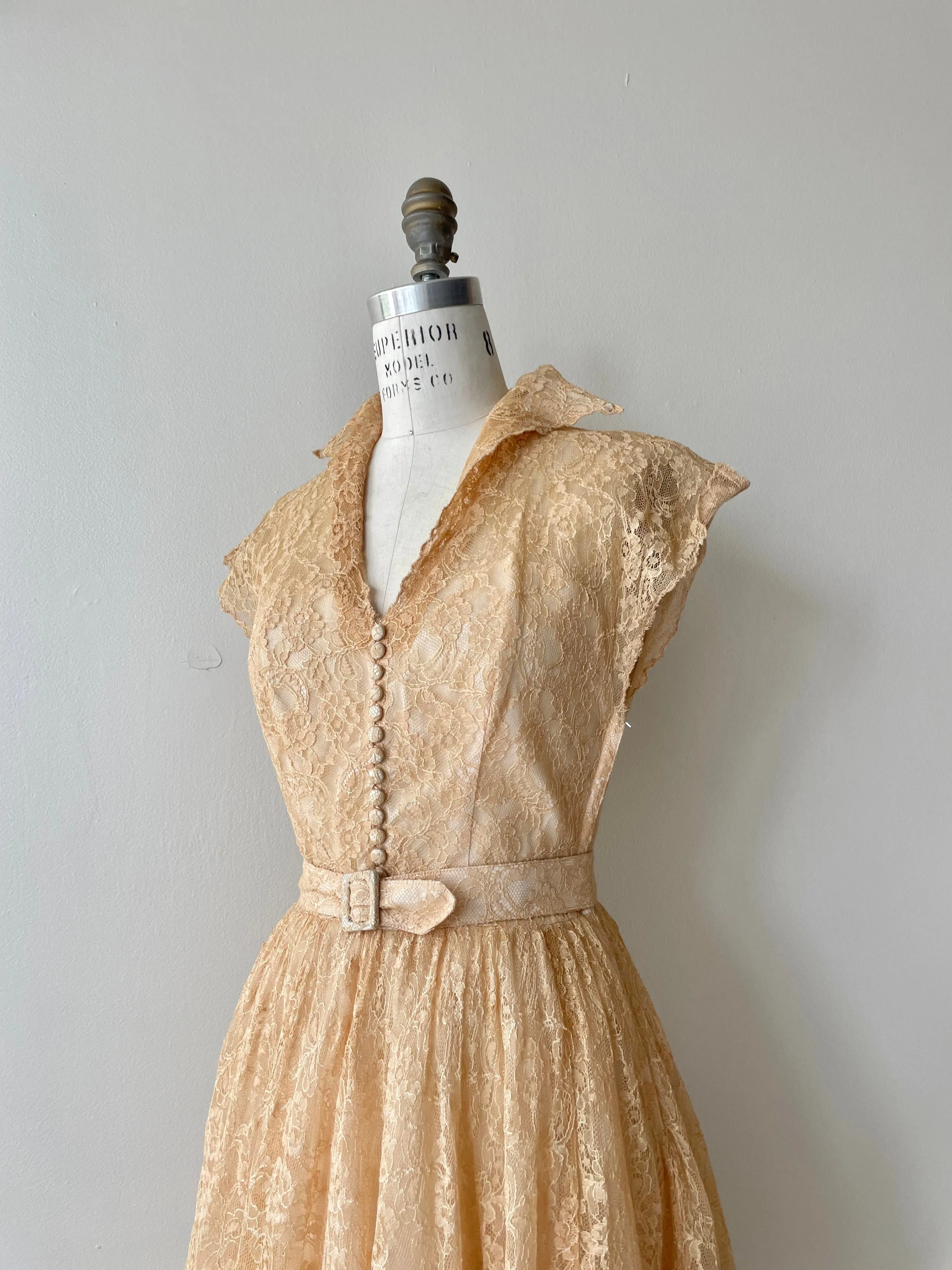 Baccara Lace Dress | 1950s