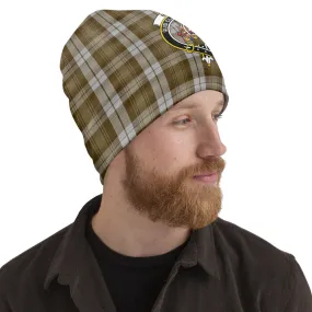 Baillie Dress Tartan Beanies Hat with Family Crest