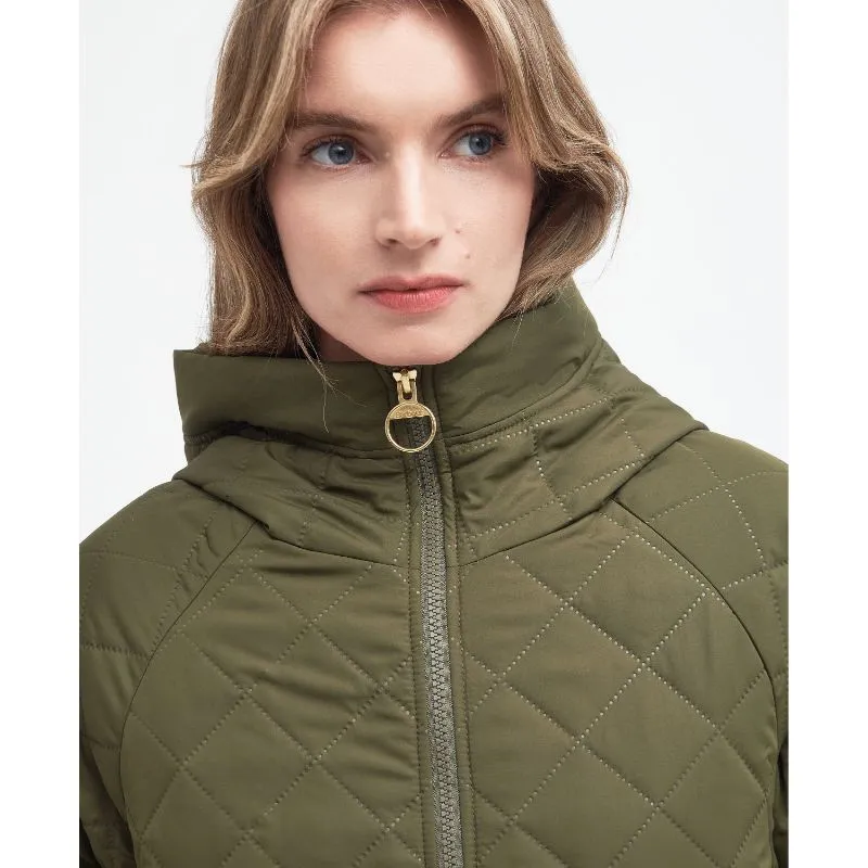 Barbour Glamis Ladies Quilt Jacket - Army Green/Ancient