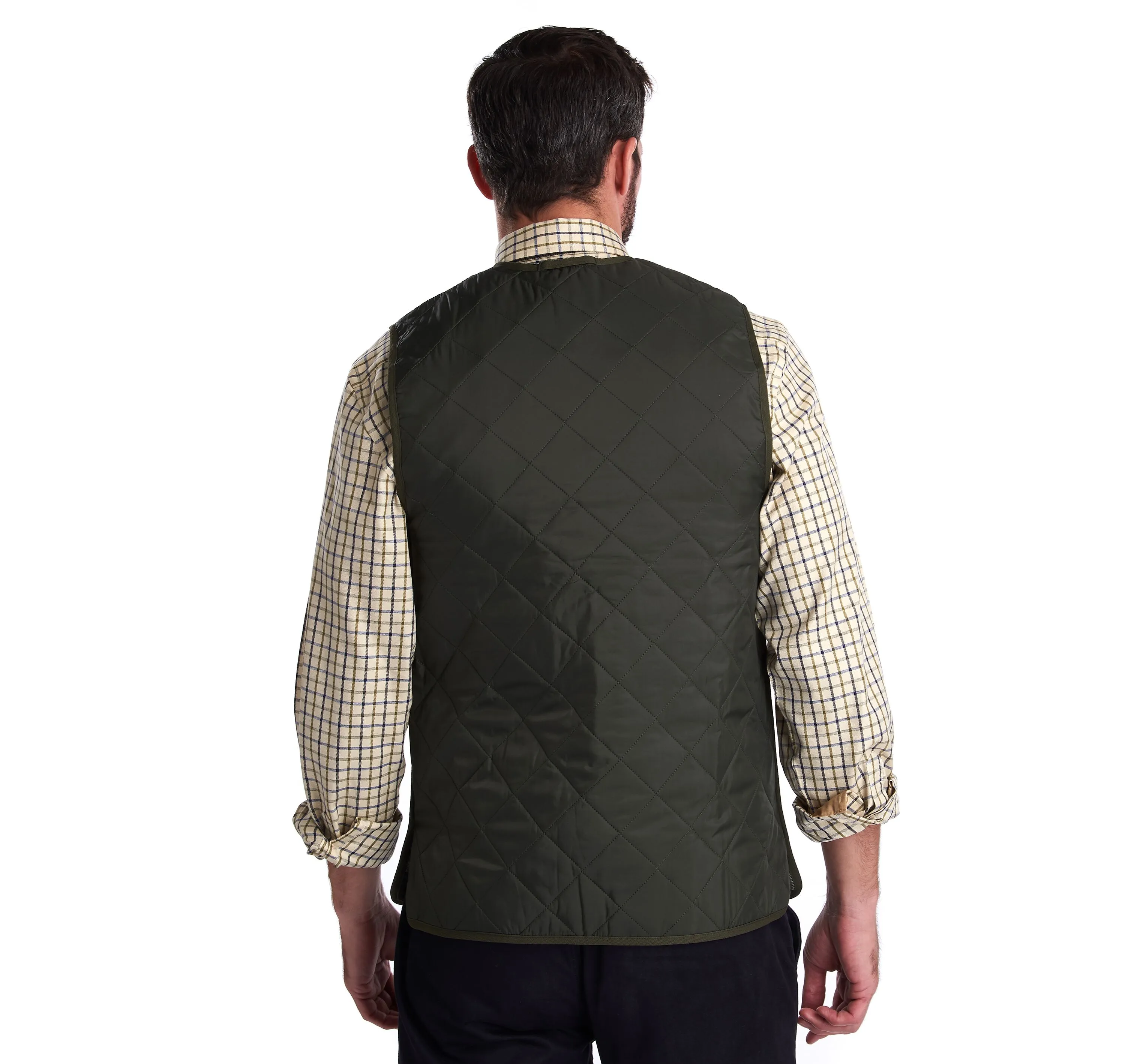 Barbour Sage Quilted Waistcoat/ZIP-IN Liner