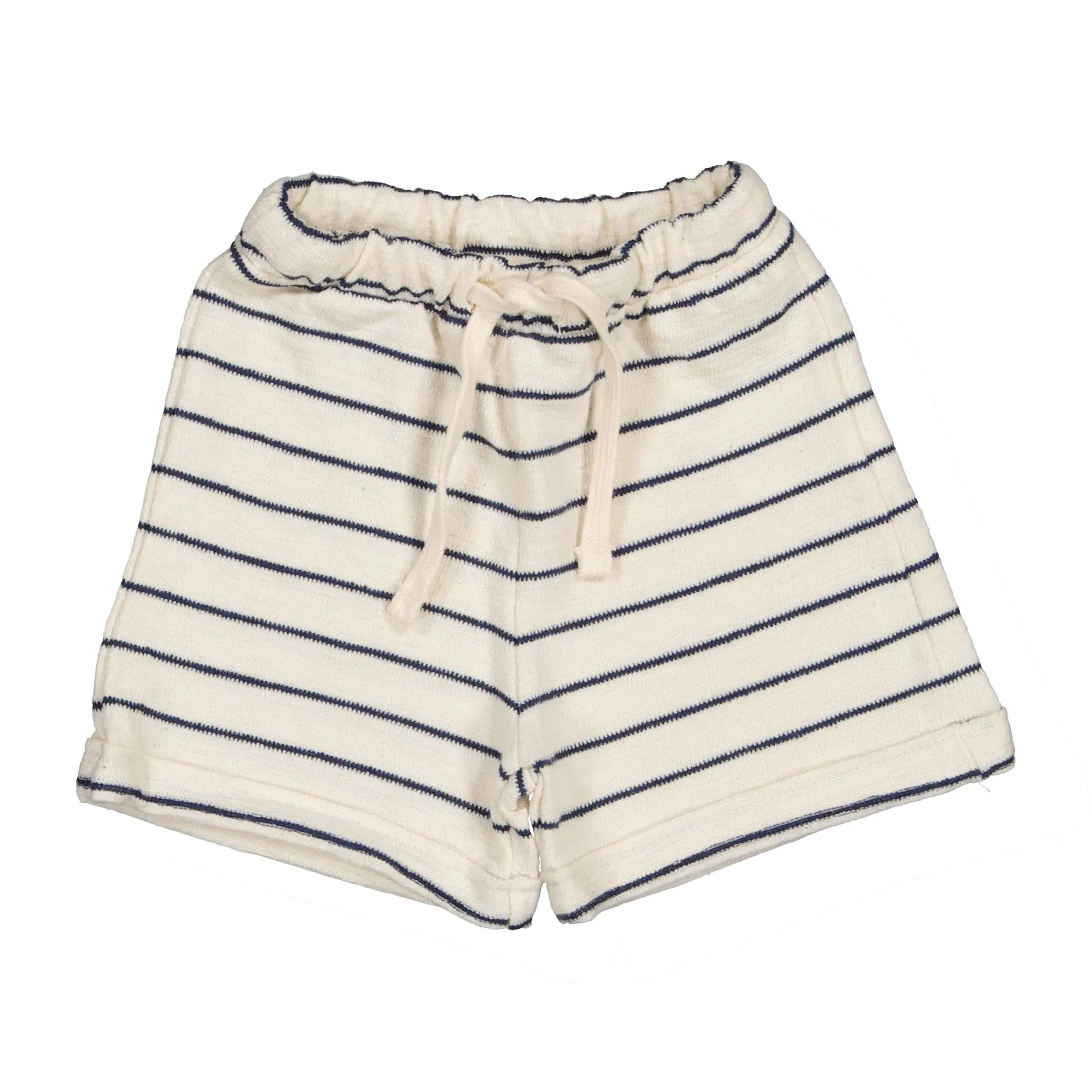 Bean's Lemon Striped Fleece Shorts