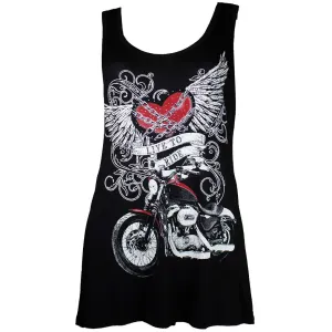 Big Bang Clothing Women's Live To Ride Tank Top