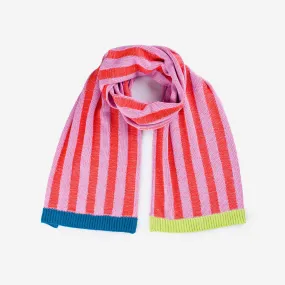 Big Stripe Knit Scarf