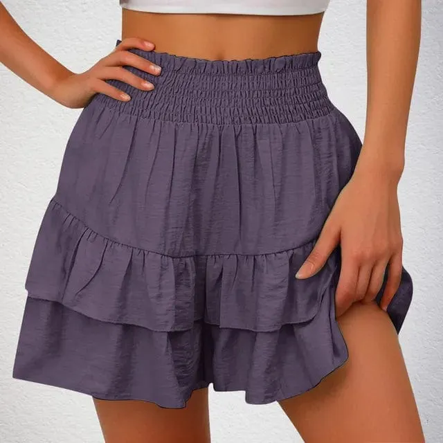 Boho Casual Mini Skirt