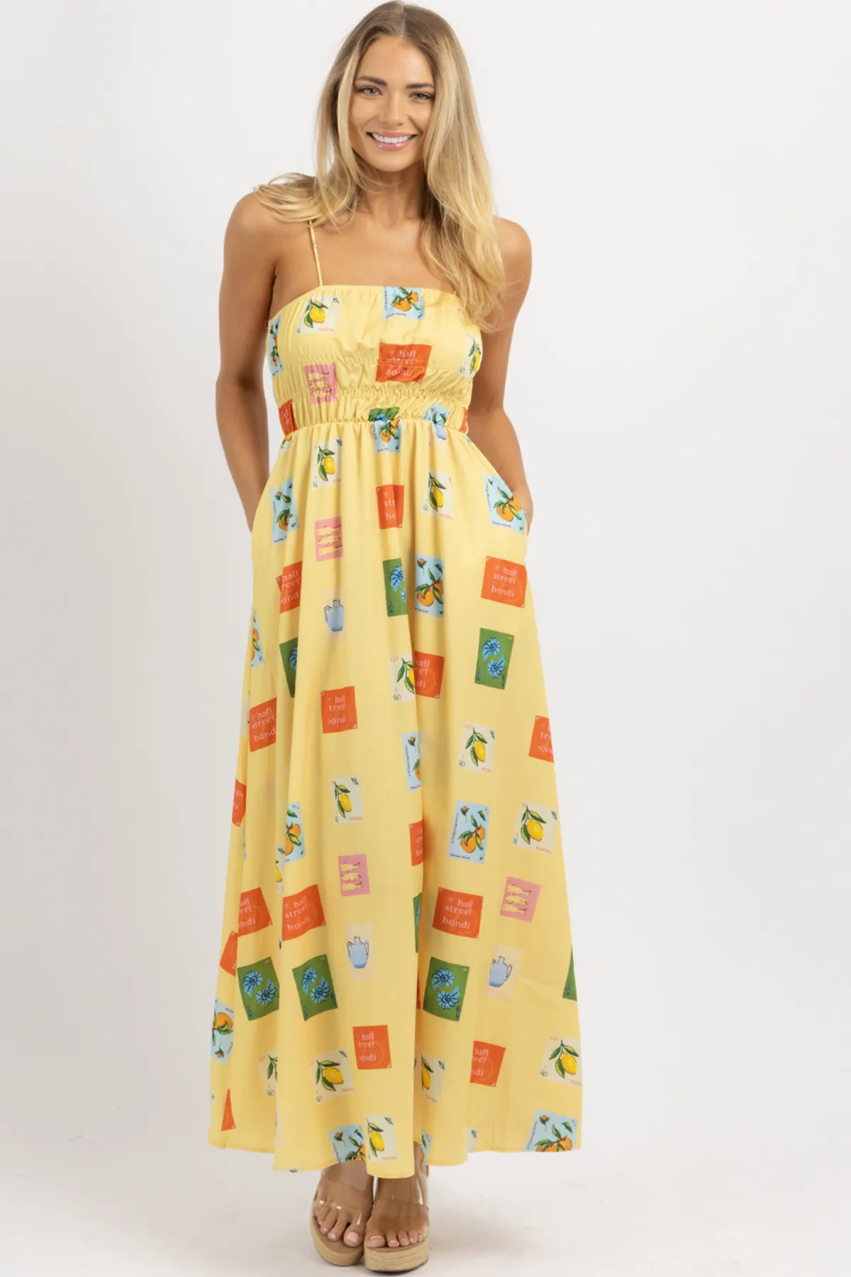 BONDI SMOCK MAXI DRESS