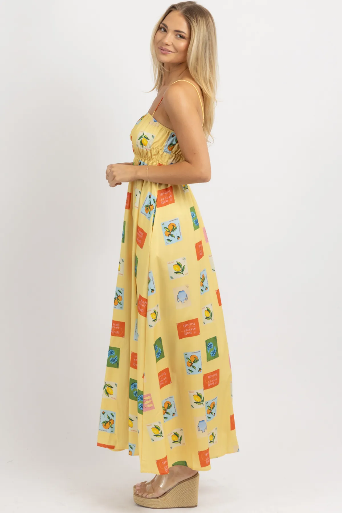 BONDI SMOCK MAXI DRESS