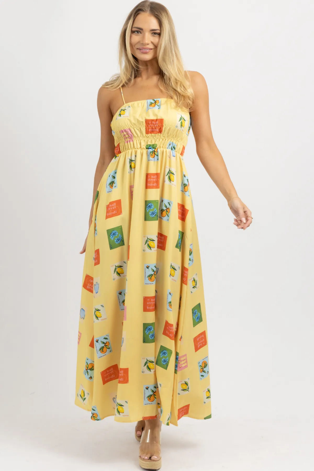 BONDI SMOCK MAXI DRESS