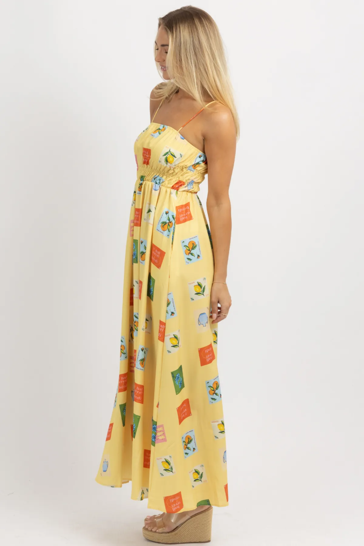 BONDI SMOCK MAXI DRESS