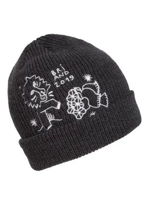 Briand Beanie - CHARCOAL HEATHER