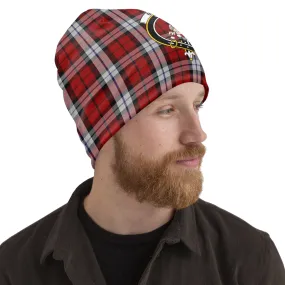 Brodie Dress Tartan Beanies Hat with Family Crest