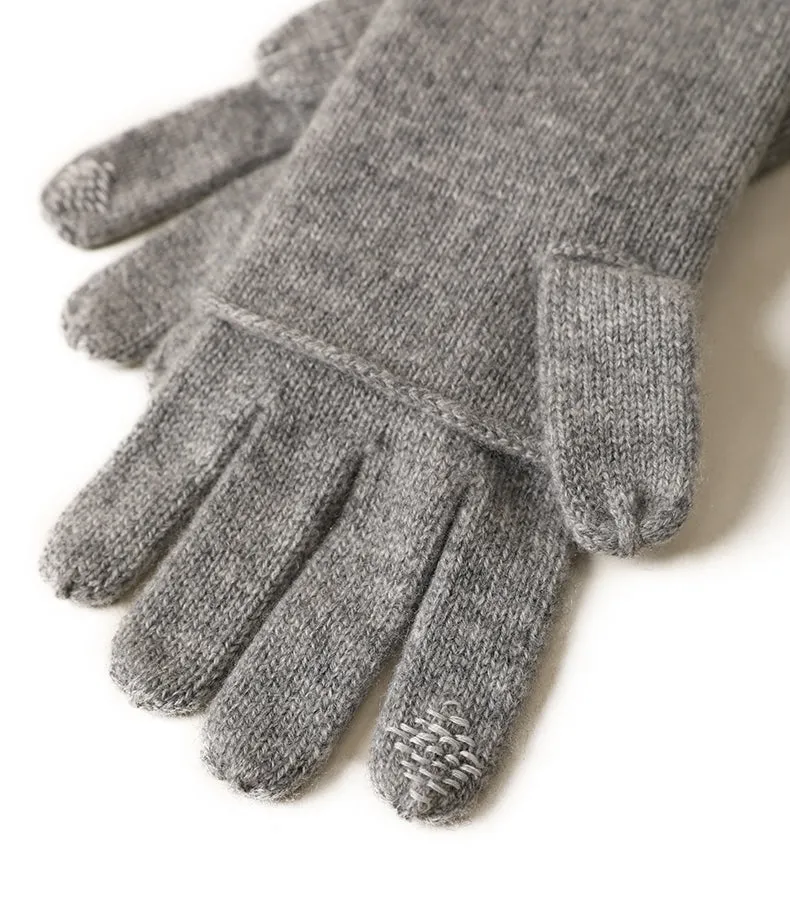 Cashmere Touchscreen Gloves