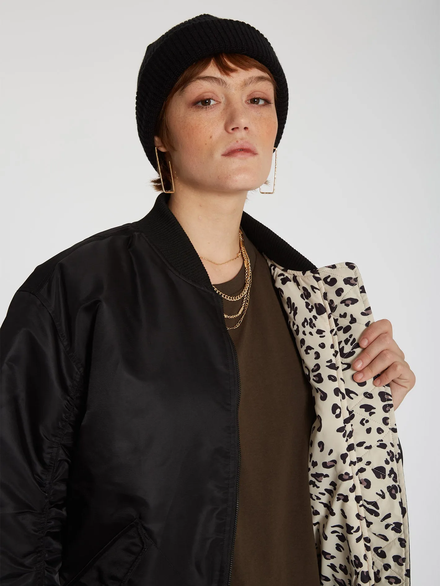 Cheetity Jacket (Reversible) - BLACK