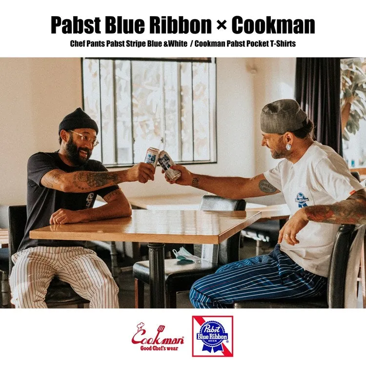 Cookman Chef Pants - Pabst Stripe : White