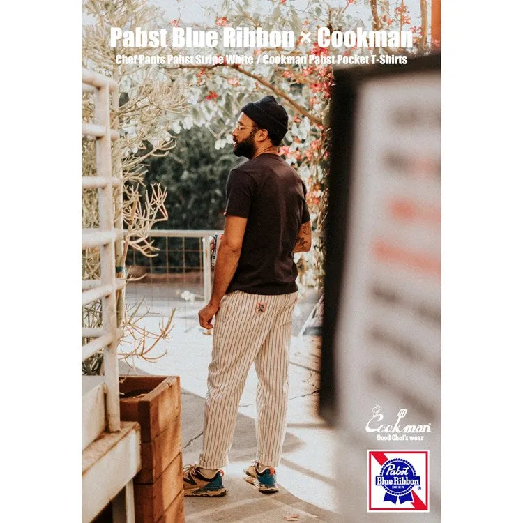 Cookman Chef Pants - Pabst Stripe : White