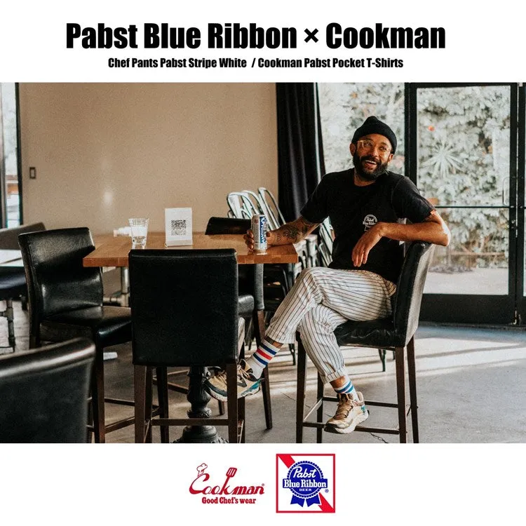 Cookman Chef Pants - Pabst Stripe : White