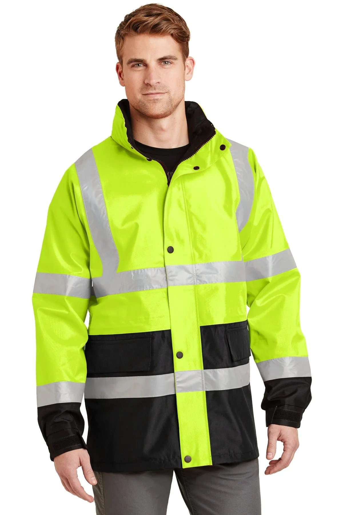 CornerStone ®  - ANSI 107 Class 3 Waterproof Parka. CSJ24