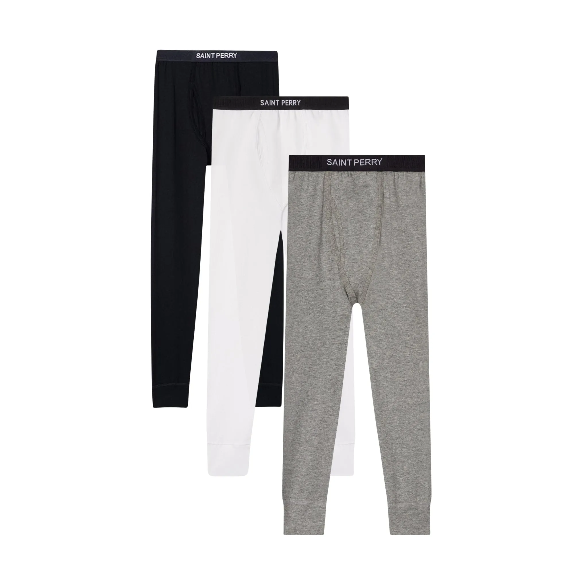 Cotton Long Johns 3pcs Bundle