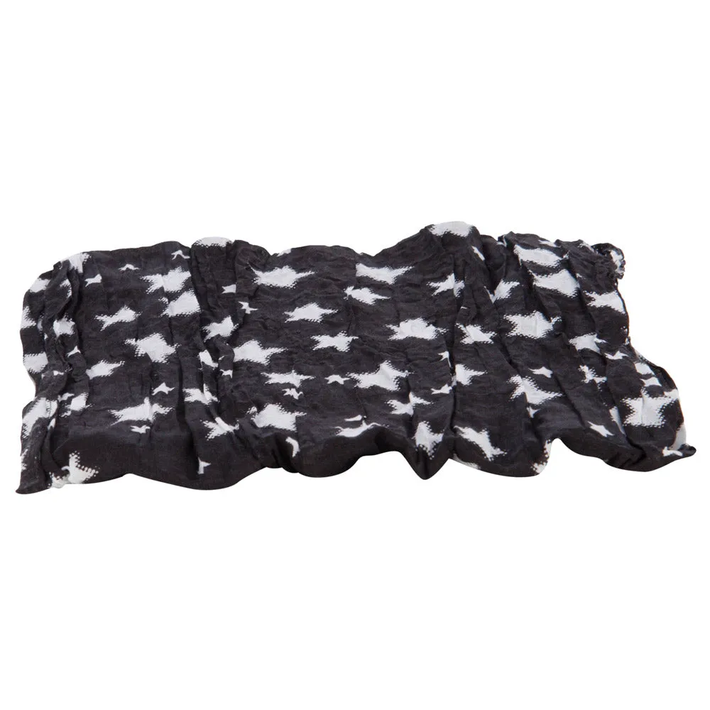 Cotton Scarf with Stars