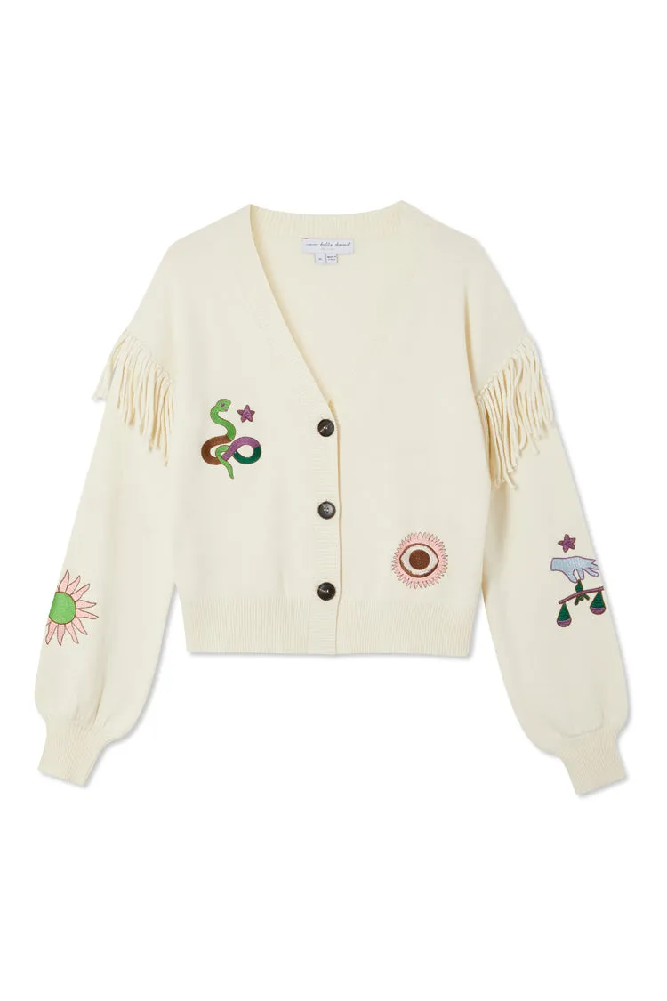 Cream Mystical Cardigan