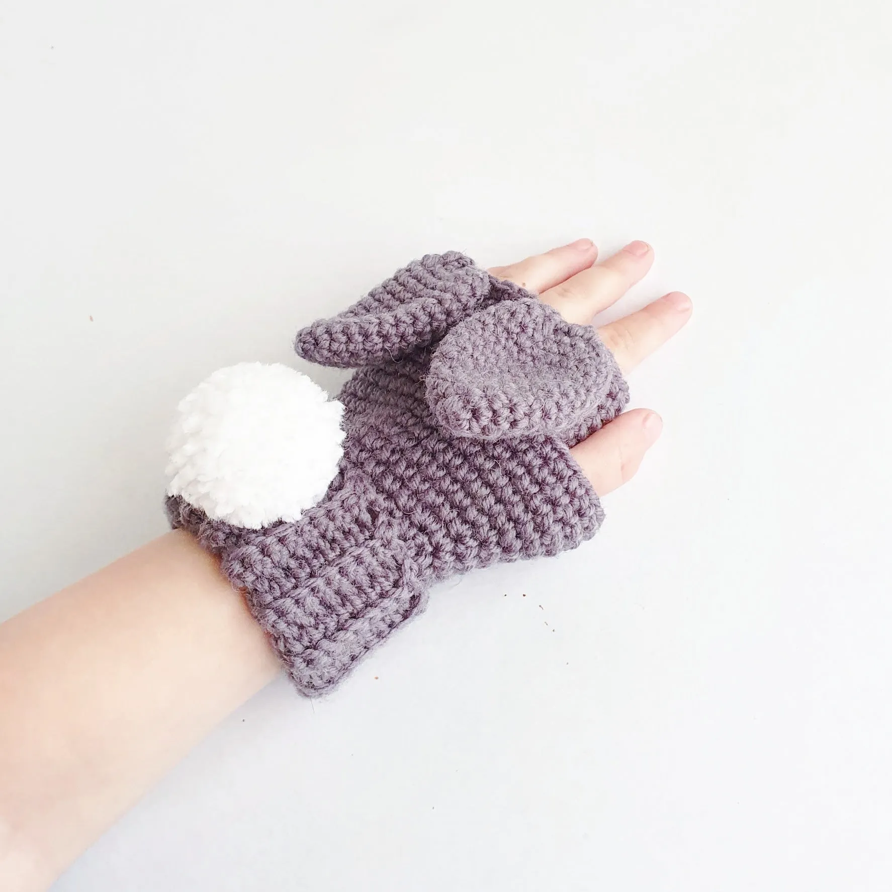 CROCHET PATTERN - Bunny Gloves