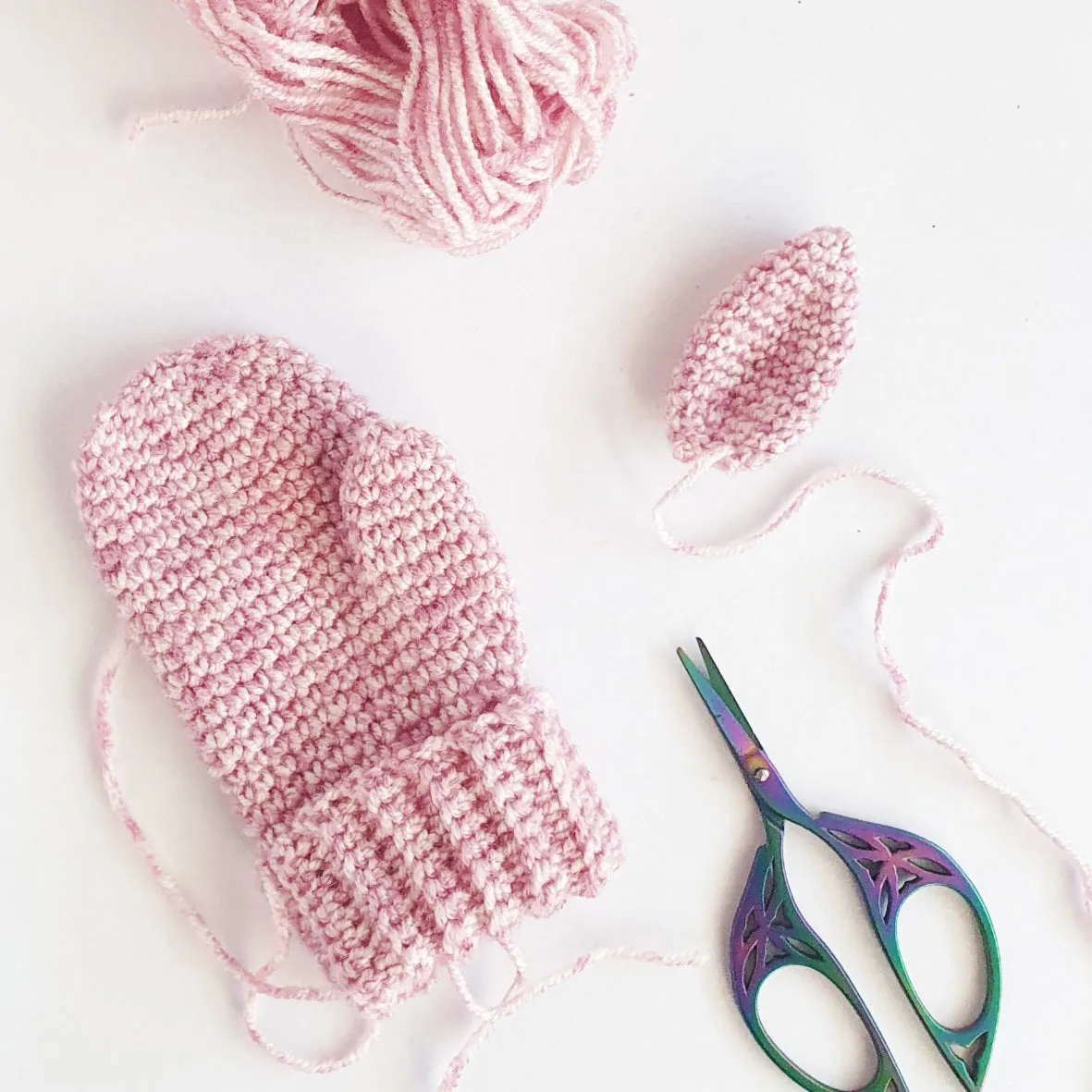 CROCHET PATTERN - Bunny Gloves