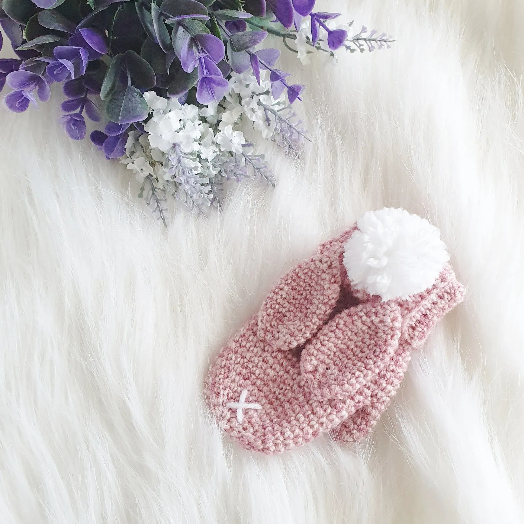 CROCHET PATTERN - Bunny Gloves