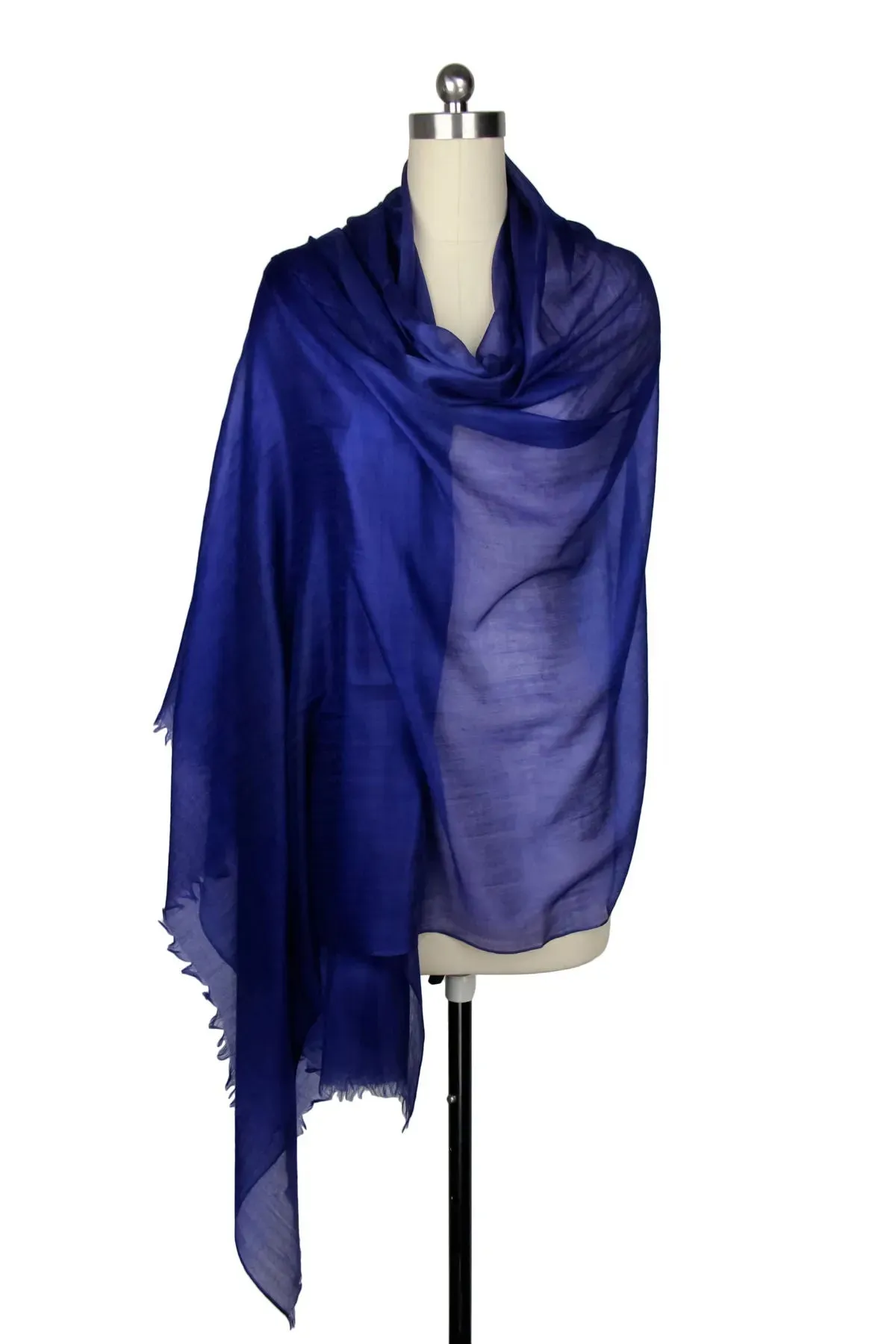 Delicate Solid Cashmere Scarf