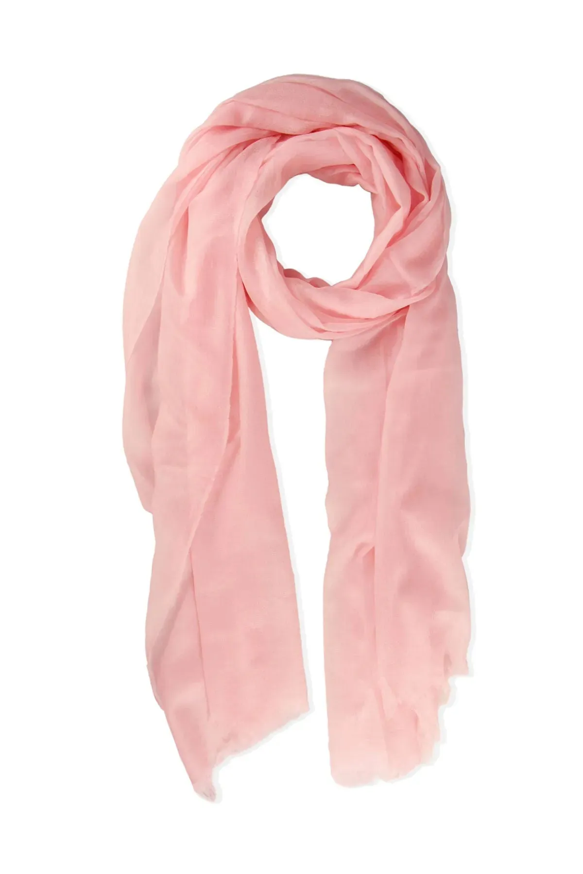 Delicate Solid Cashmere Scarf