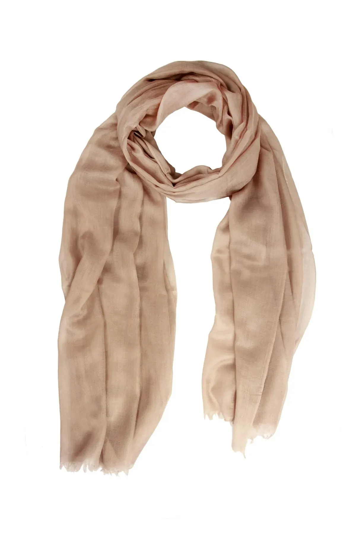 Delicate Solid Cashmere Scarf