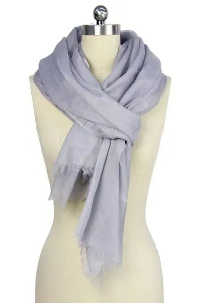 Delicate Solid Cashmere Scarf