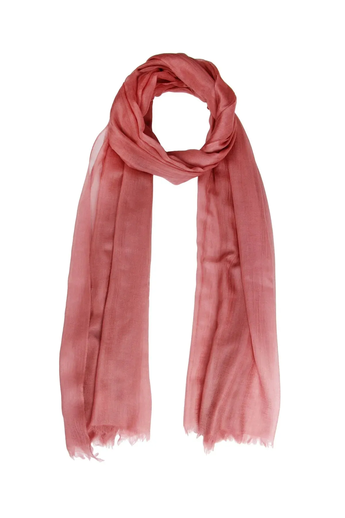 Delicate Solid Cashmere Scarf