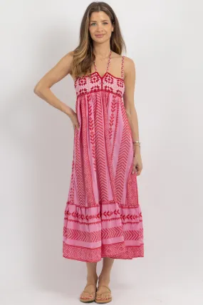 DIAZ CROCHET CONTRAST COVER-UP DRESS *BACK IN STOCK*