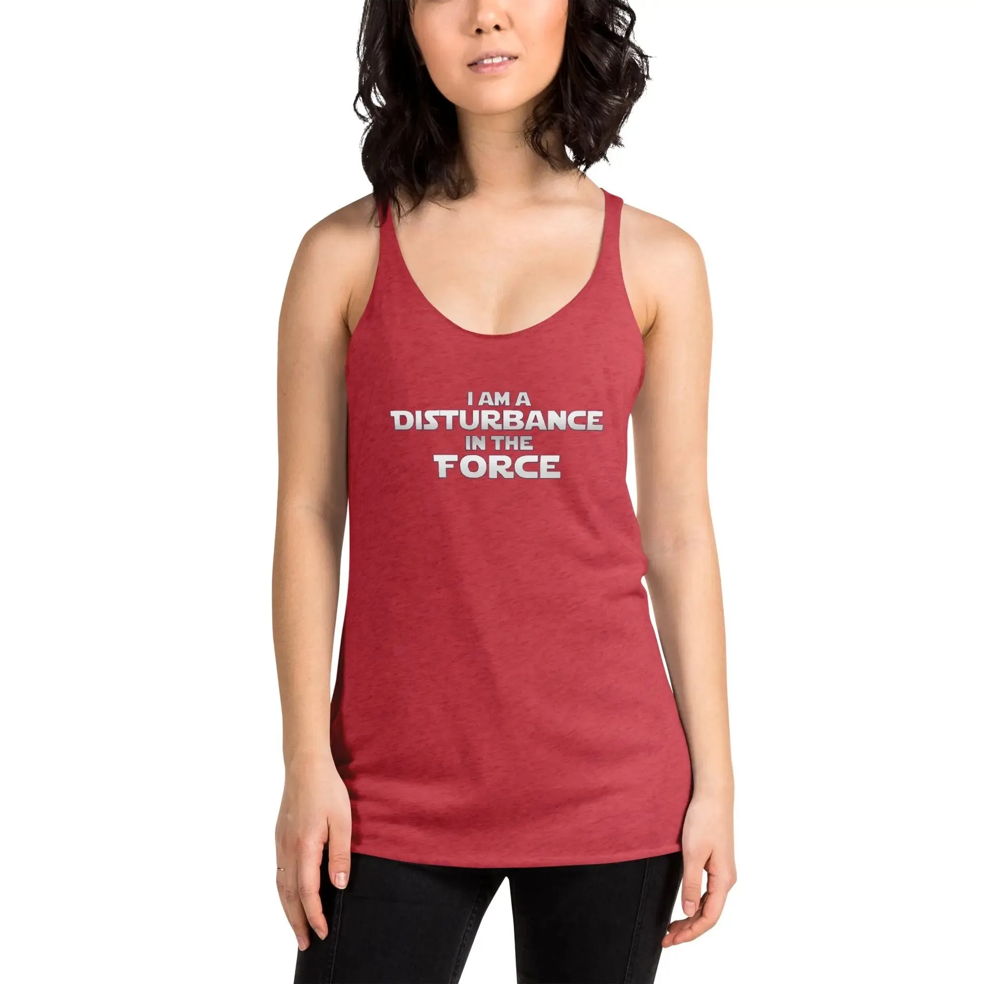 Disturbance In The Force Women's Racerback Tank