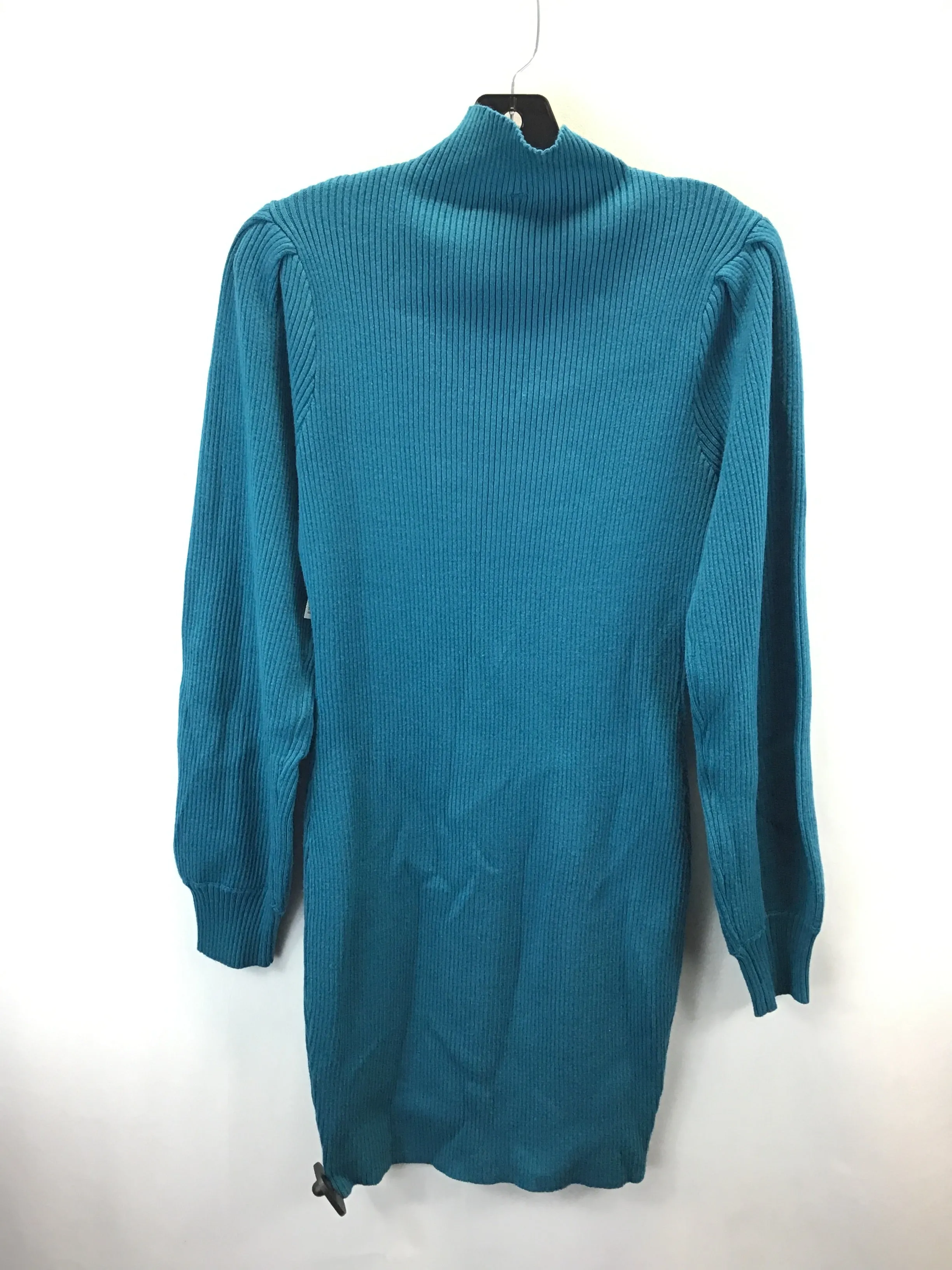 Dress Sweater By Clothes Mentor In Teal, Size: L