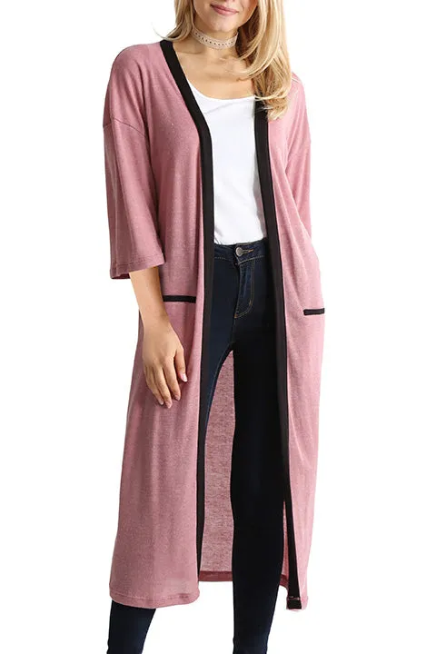 Ease Up Maxi Cardigan