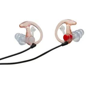 EP4 Sonic Defender Earplugs, Clear - Medium, 25 Pair