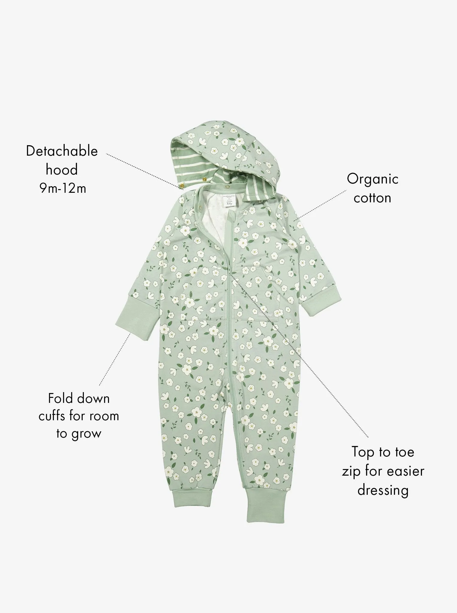 Floral Baby All-in-one