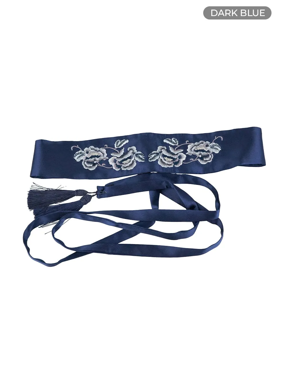 Flower Embroidered Waist Belt OU404