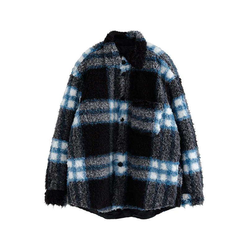 Flytonn-Fall Outfits Women Outwear Streetwear -Korean style, Casual fashion, INS dressing, Lazy style, Graduation gift 
NO. 1201 PLAID QUILTED JACKET